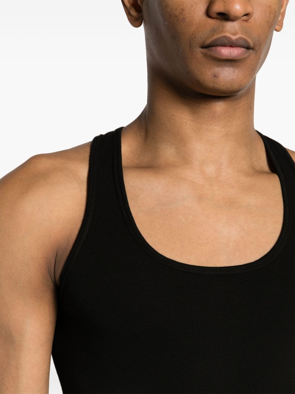 Rick Owens DRKSHDW DRK cotton tank top | REVERSIBLE