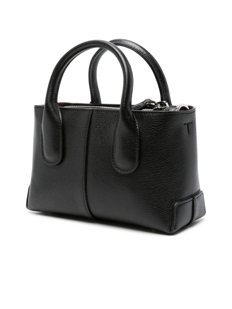 Tods Smooth Grain Textured Shoulder Bag - 5