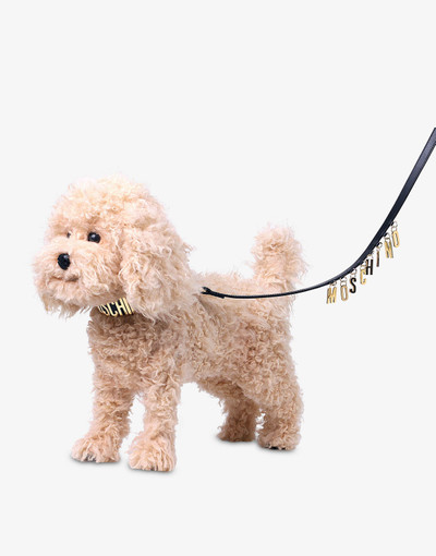 Moschino LETTERING CHARM DOG LEASH outlook