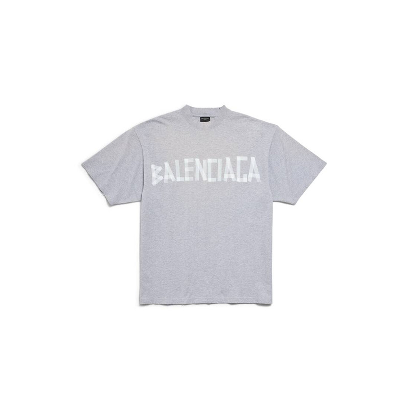 Men's New Tape Type Tr T-shirt Medium Fit in Grey 1