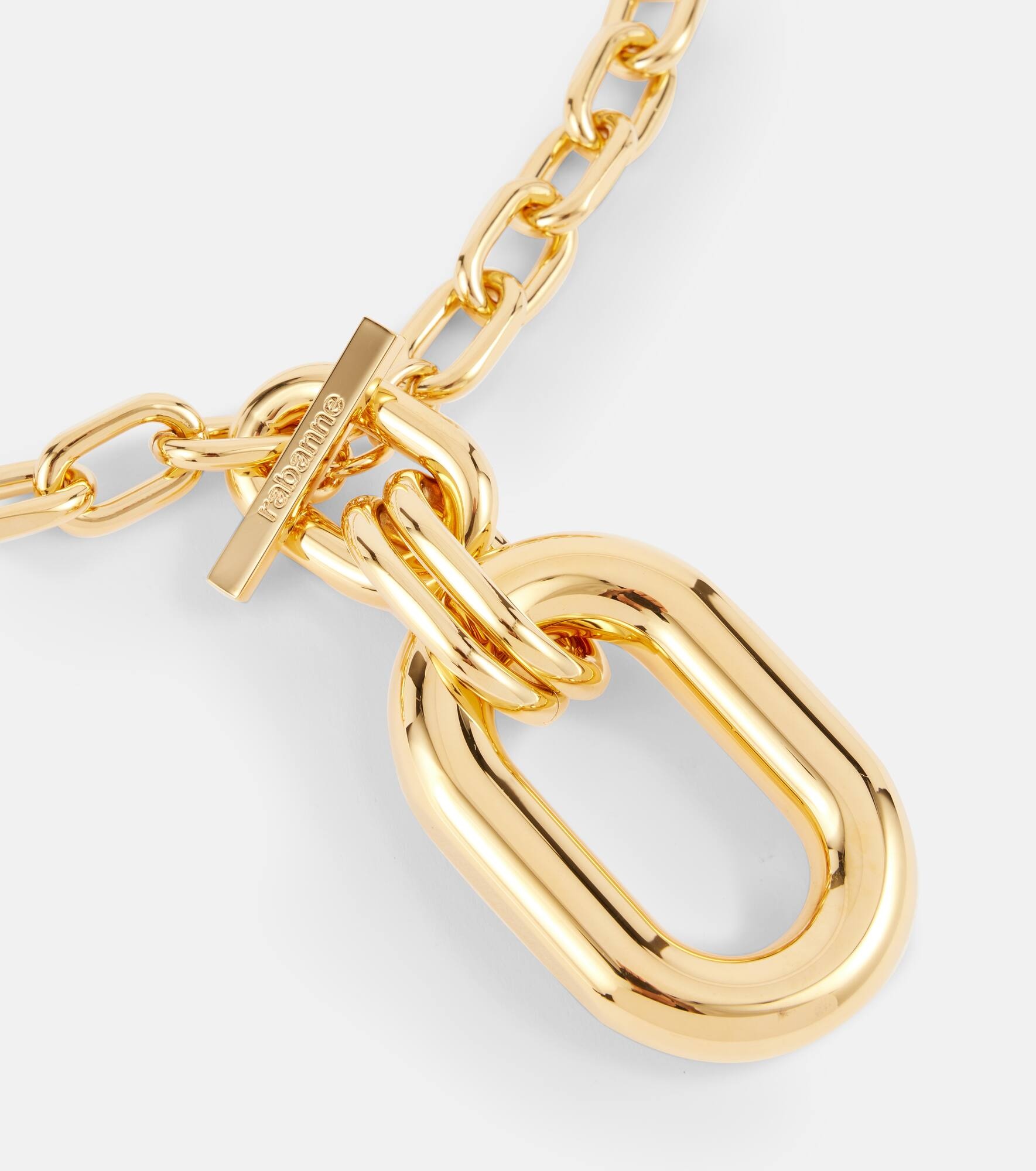 XL Link pendant necklace - 4