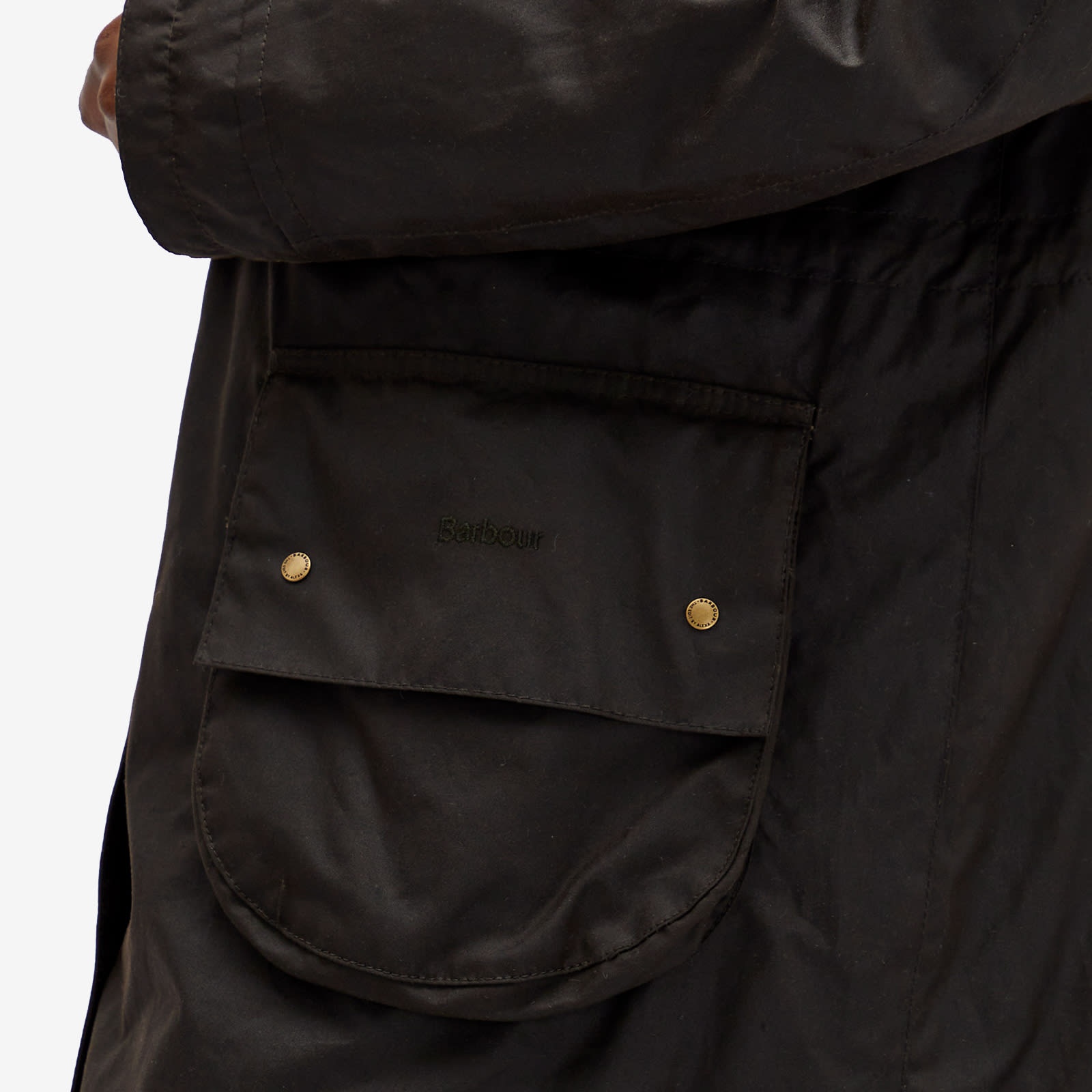 Barbour x Alexa Chung Hooded Wax Jacket - 5
