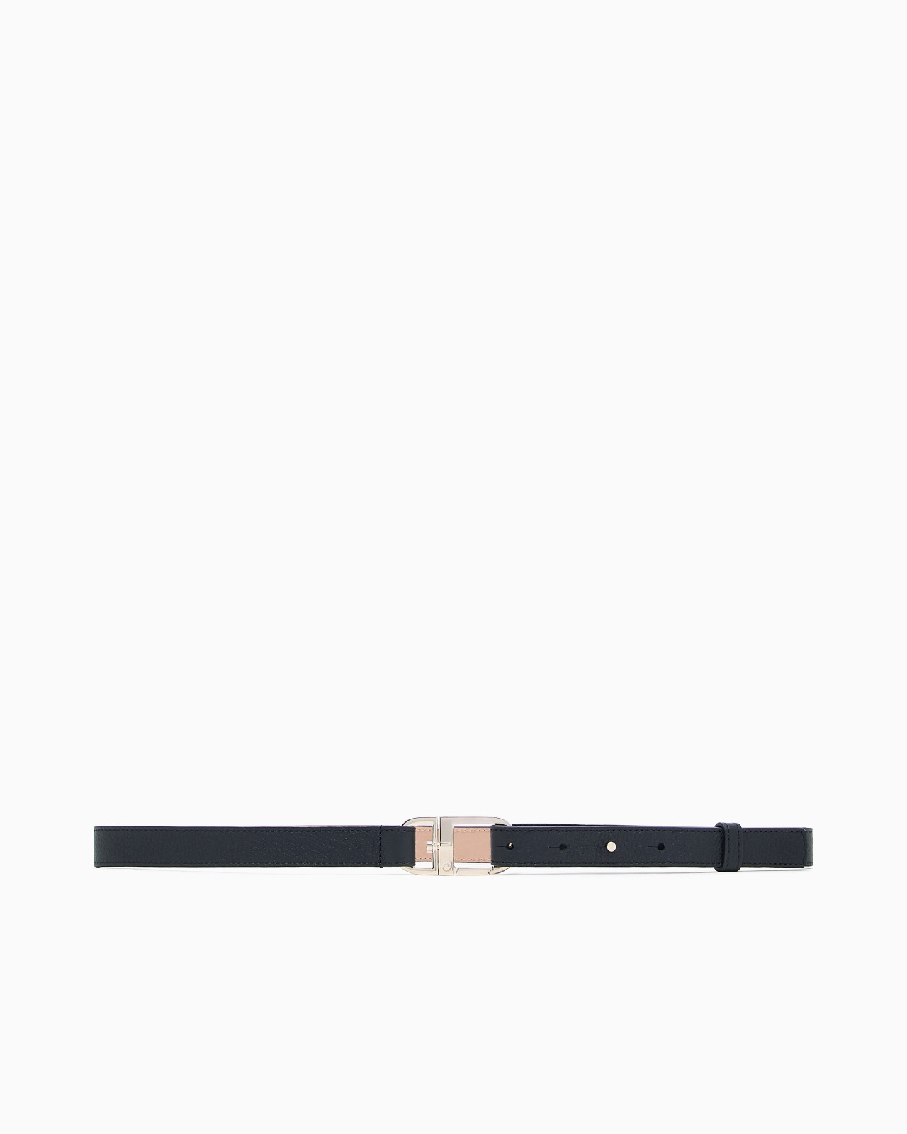PEBBLED LEATHER BELT - 3