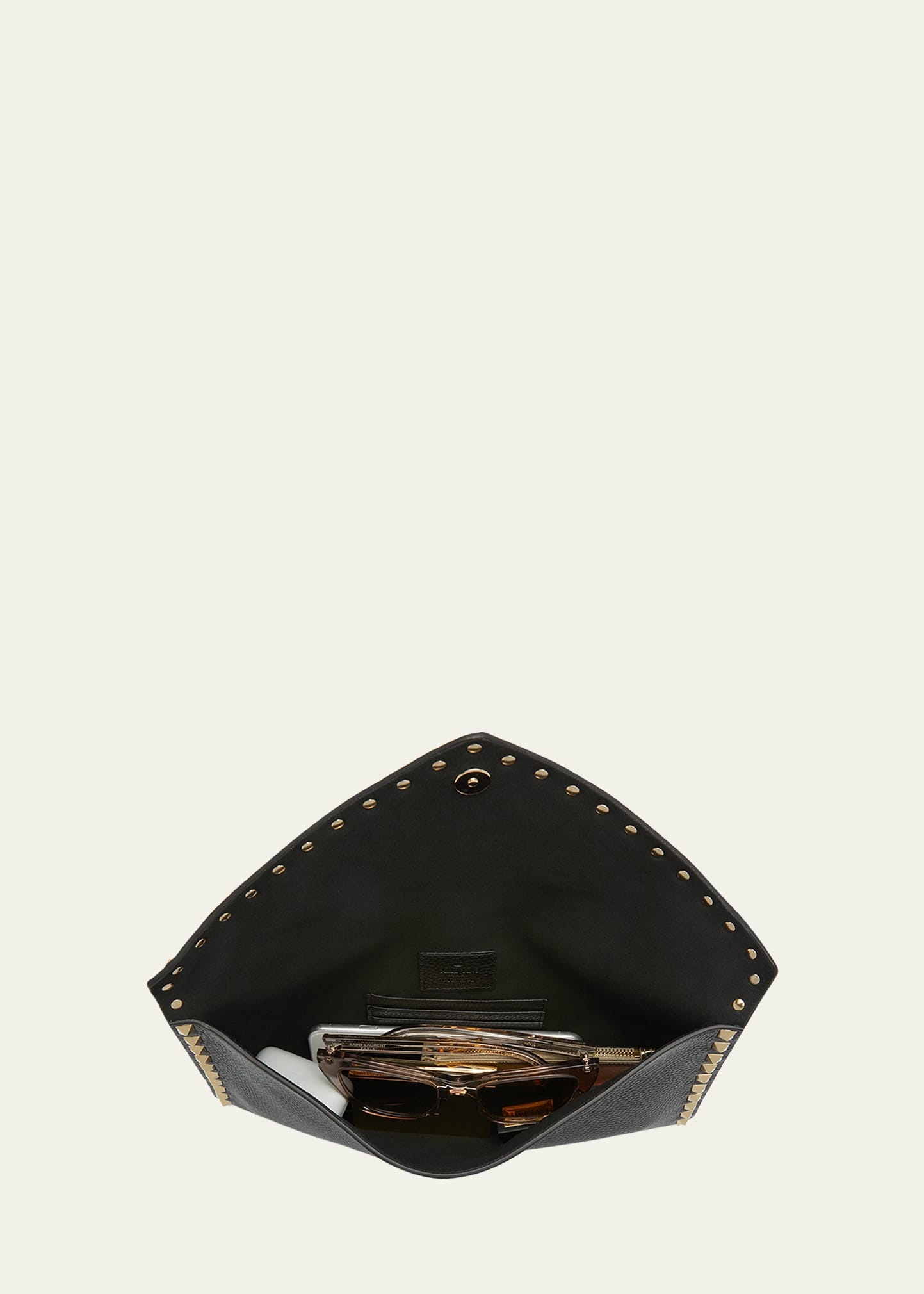 Rockstud Large Envelope Clutch Bag - 5