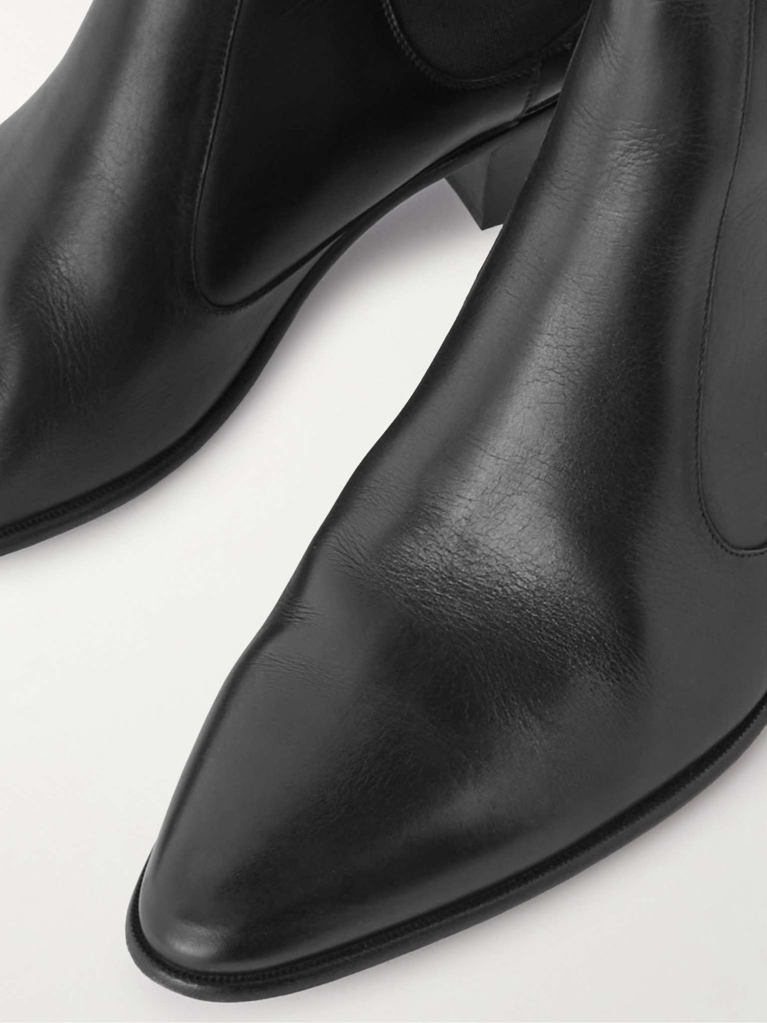 Leather Chelsea Boots - 5