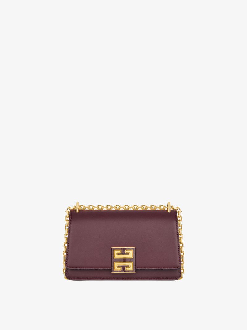 SMALL 4G BAG IN LEATHER WITH CHAIN 1