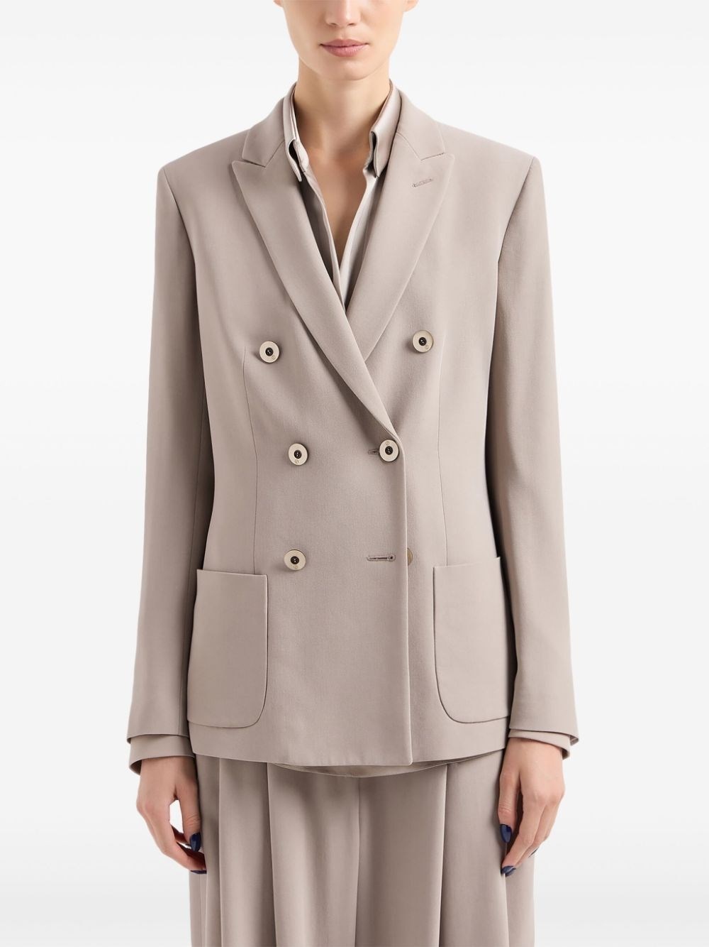 Double-Breasted Blazer - 2
