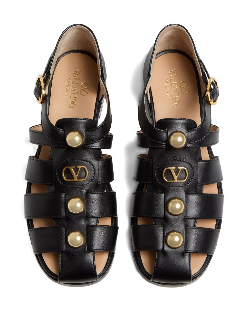 buckle-strap sandals - 4