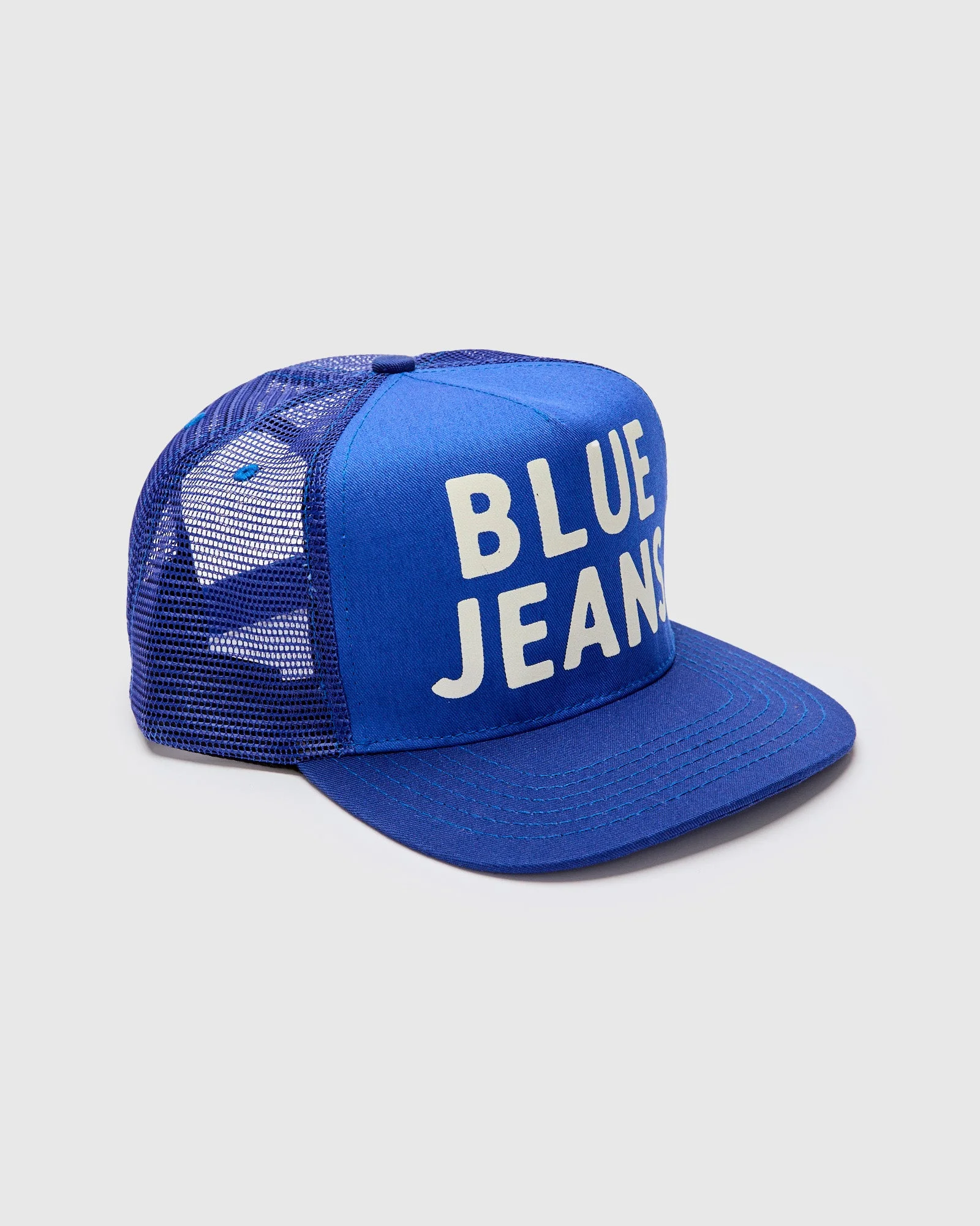 Blue Jeans Trucker Cap in Blue - 1