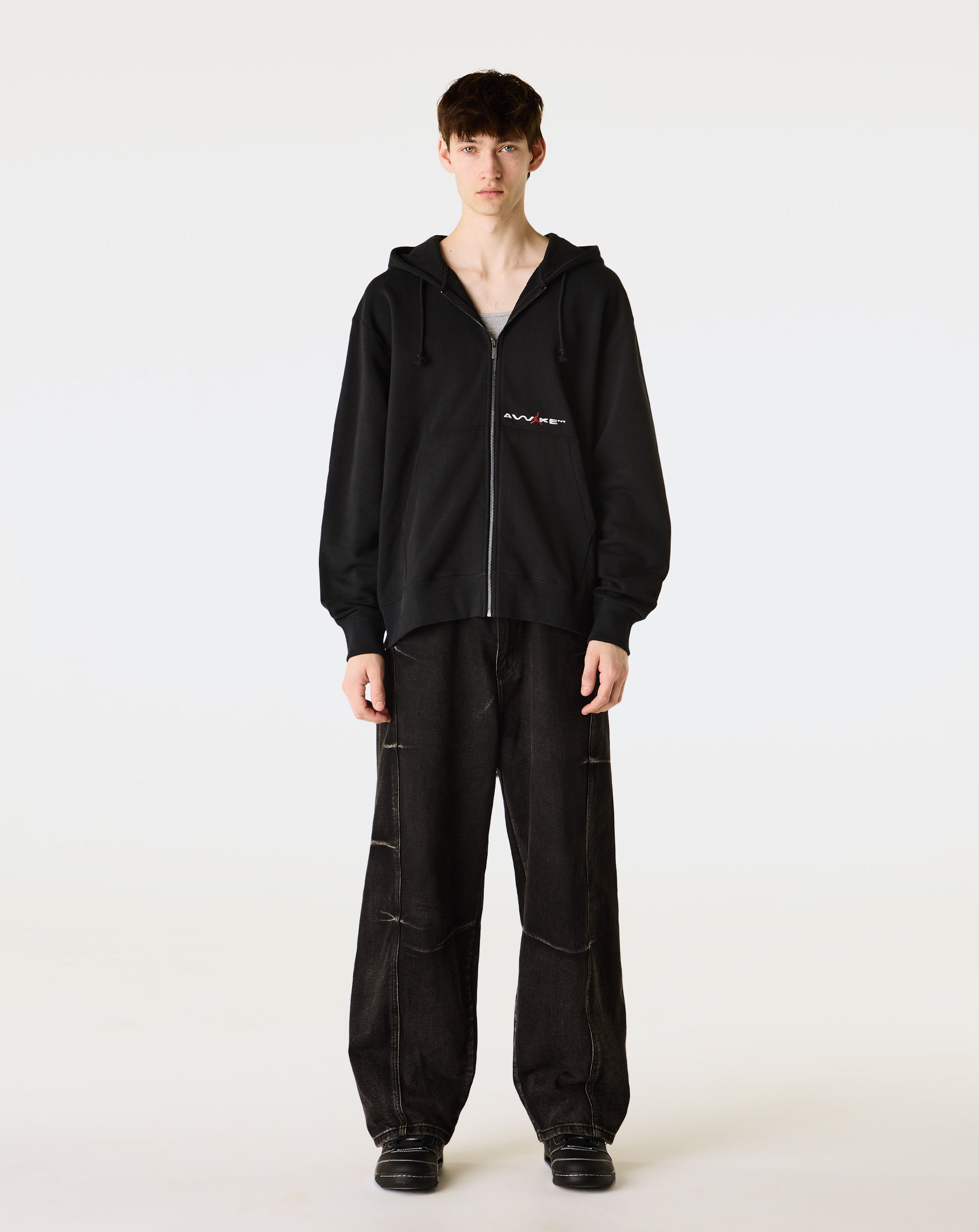 Awake NY x Full-Zip Fleece Hoodie - 2