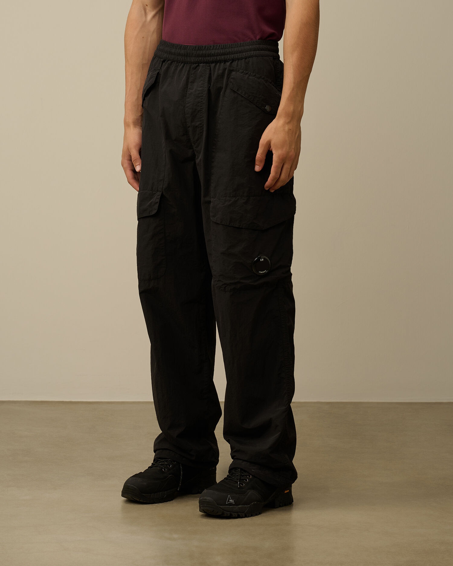 パンツ C.P COMPANY FLATT NYLON LOOSE UTILITY 46 Men's trousers C.P. Company Flatt Nylon Loose Utility Pants