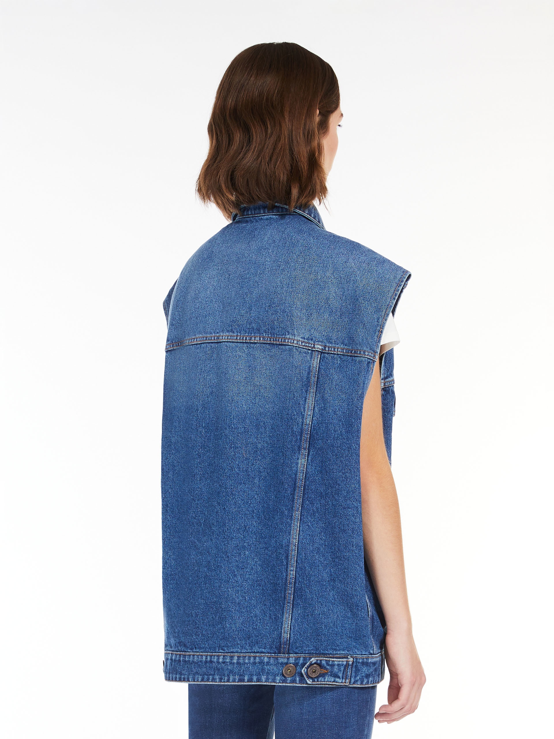 RAGAZZA Cotton denim gilet - 4