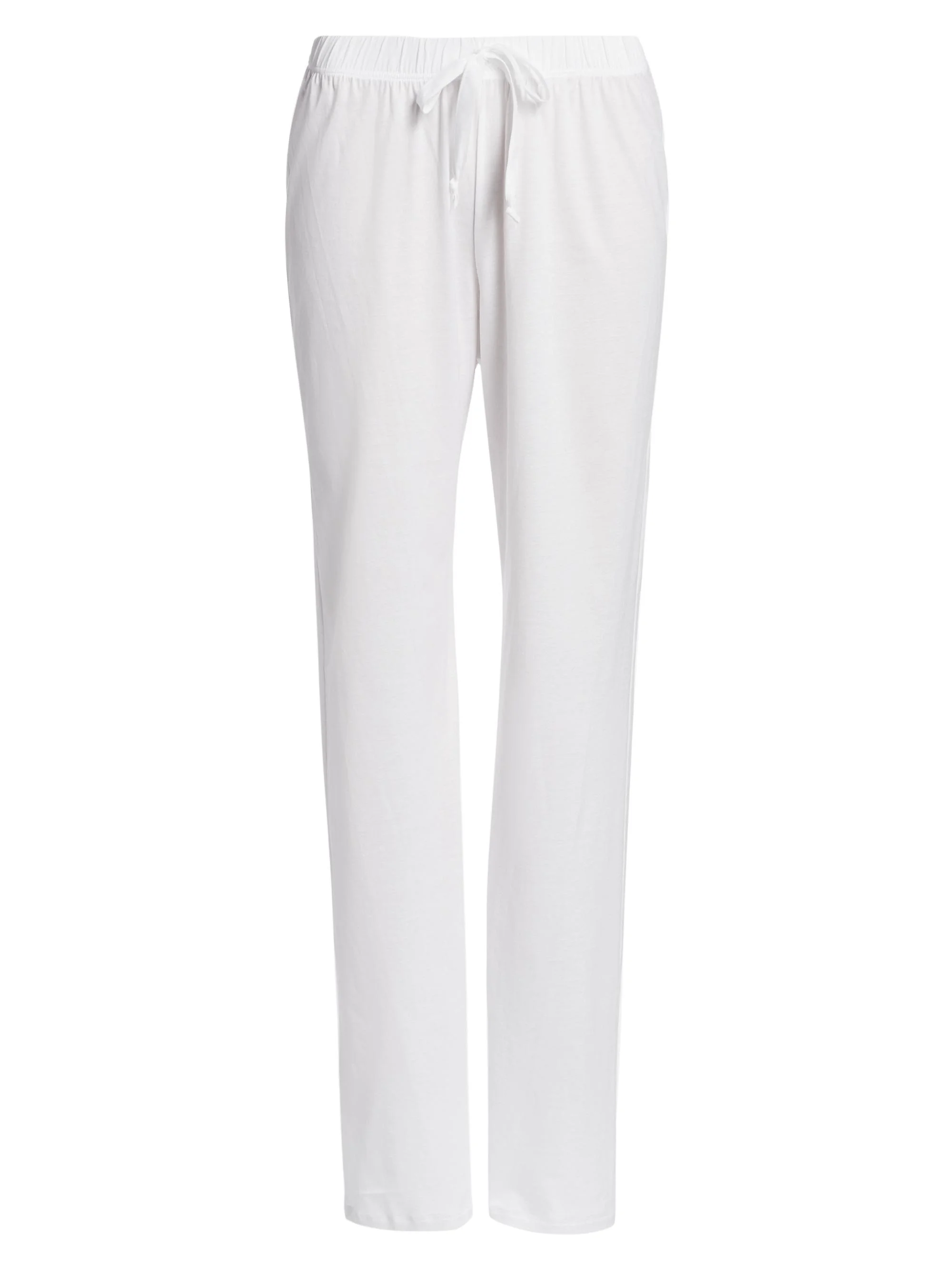 Women's Cotton Deluxe Lounge Pants - White - 1