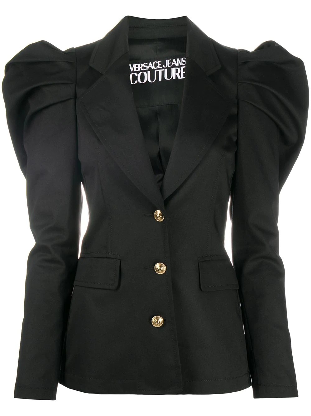 tapered sleeve blazer - 1