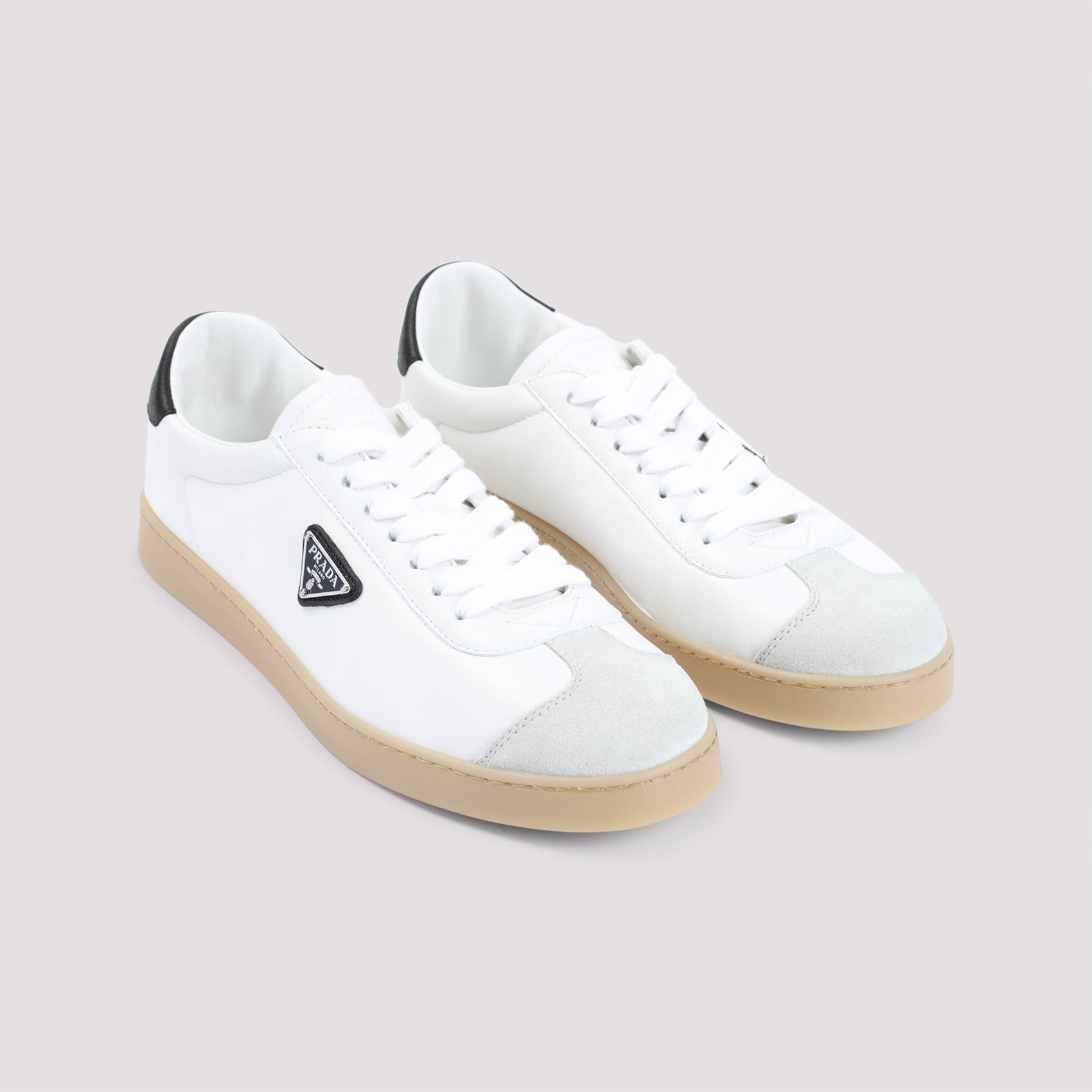 Prada Calf Leather Sneakers Men - 3