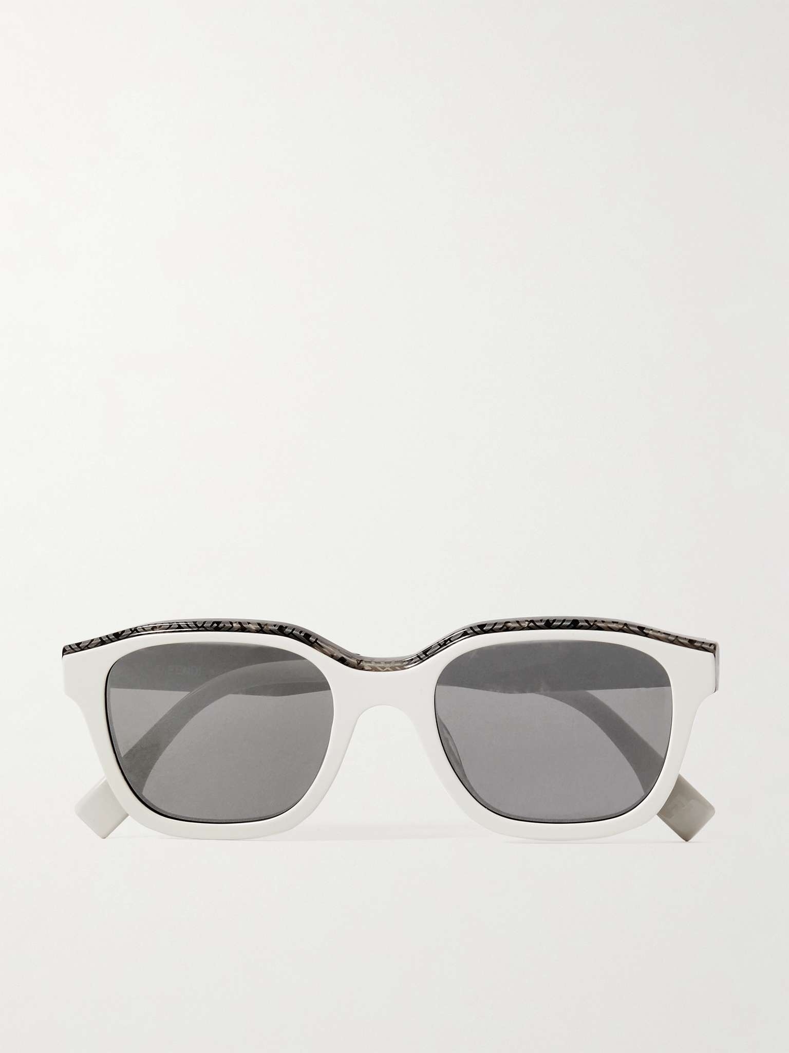 Bilayer Square-Frame Acetate Sunglasses - 1