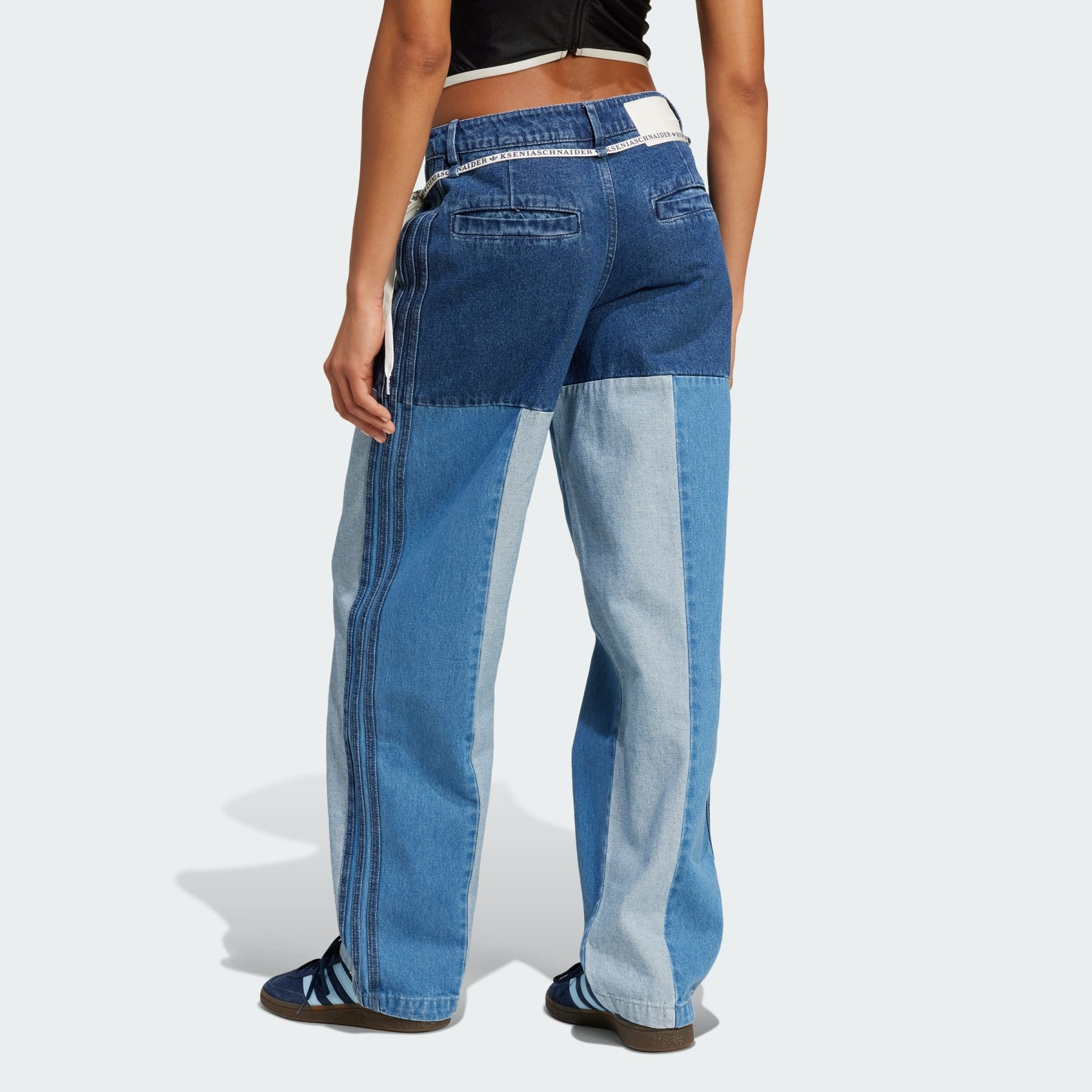 Kseniaschnaider Patchwork Straight Leg Jeans - 3