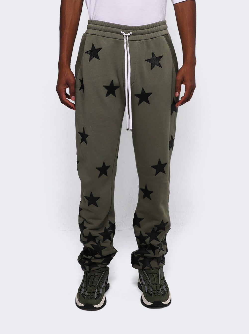 Chemist Star Sweatpants Military Green - 3