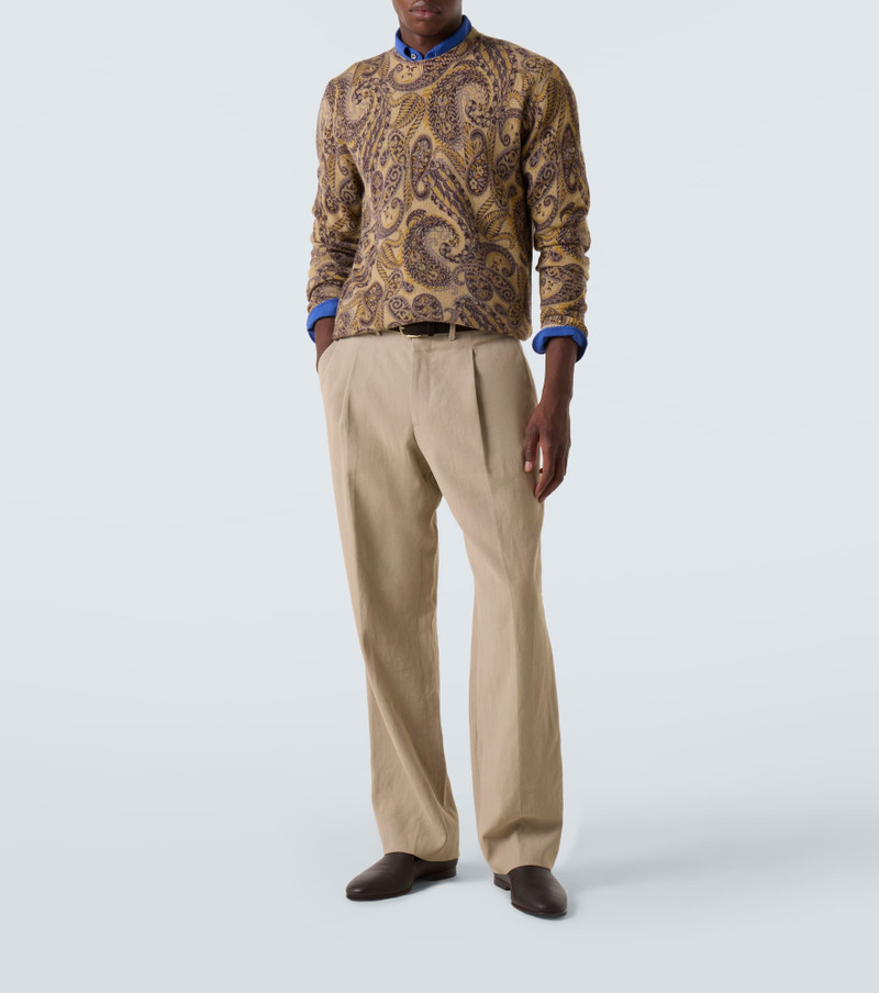 Etro Jacquard wool sweater outlook