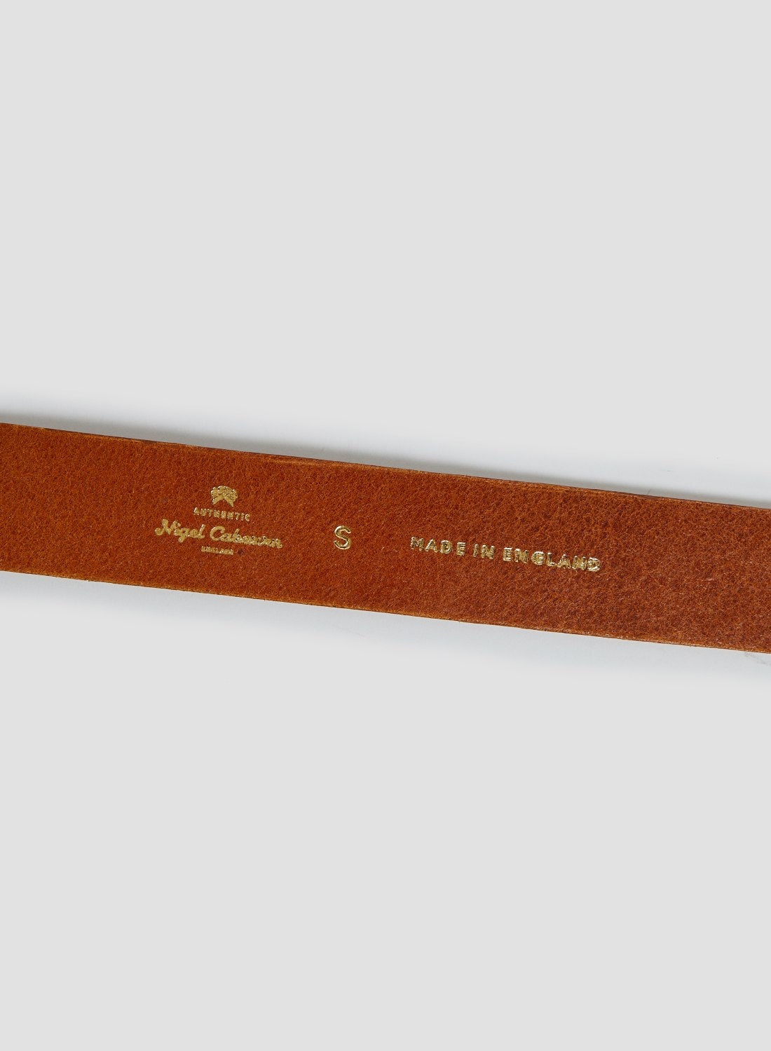 Military Roller Buckle Belt In Tan Leather - 3