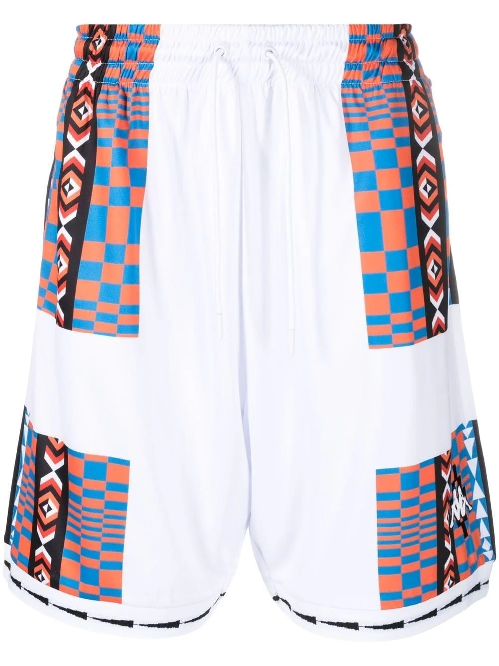 Aop Folk Kappa track shorts - 1