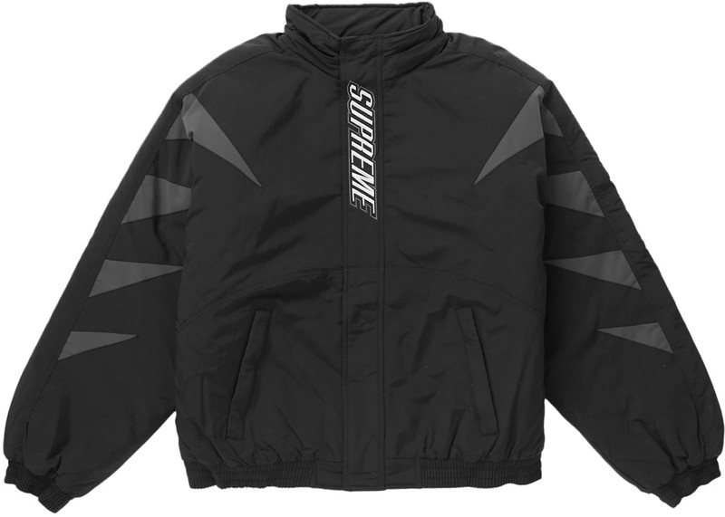 Supreme Supreme Wildcat Sideline Puffer Jacket Black outlook