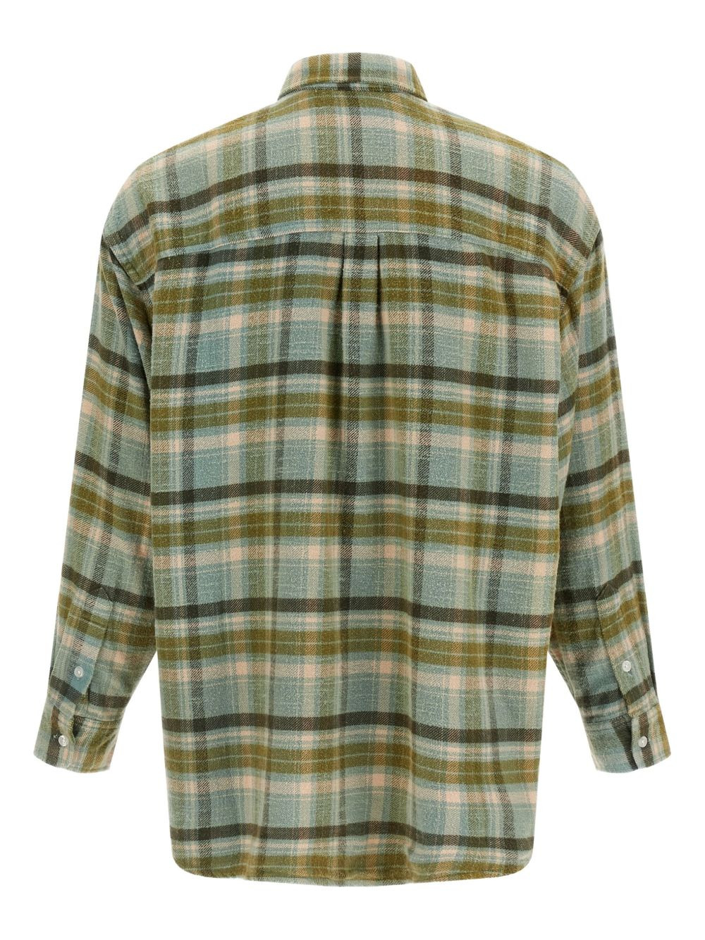 plaid cotton shirt - 2