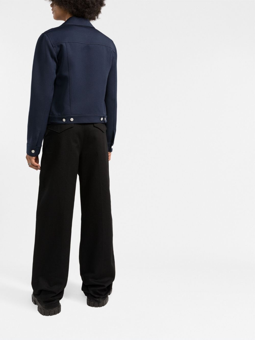 twill trucker jacket - 4