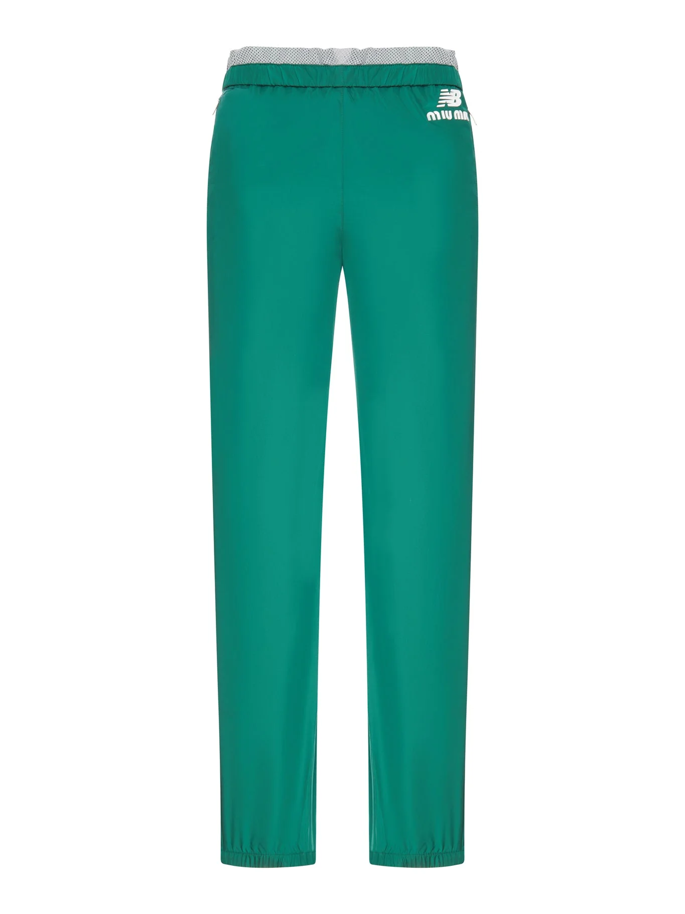 NEW BALANCE X MIU MIU TECHNICAL POPLIN TROUSERS FEATURING COCO GAUFF - 1