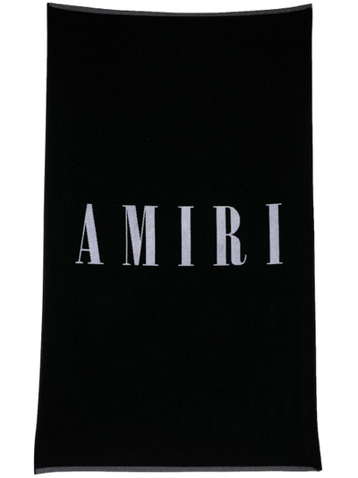 AMIRI logo-print towel outlook