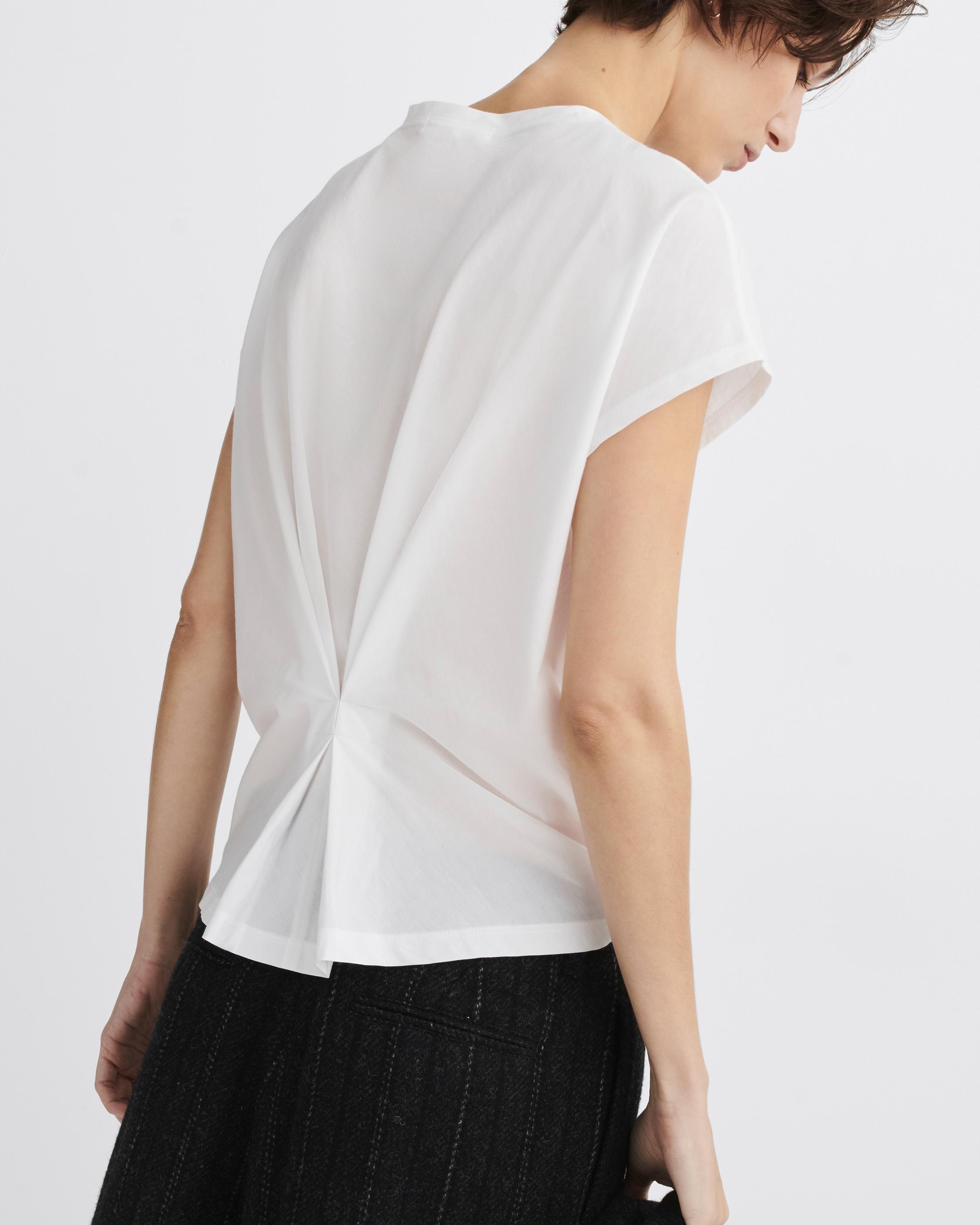 The Slub Pleated Tee
Organic Pima Cotton T-Shirt - 6