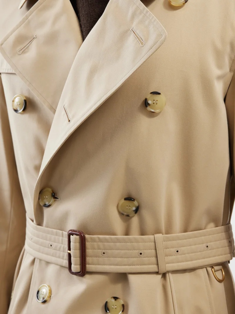 Kensington cotton-gabardine trench coat - 3