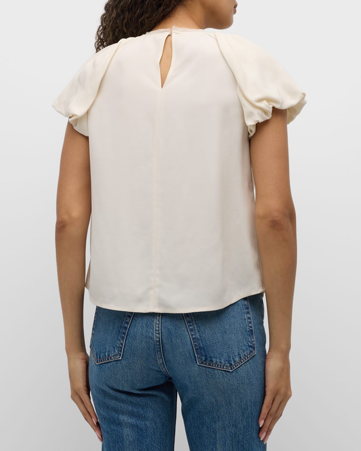 Astra Short Puff-Sleeve Top - 6