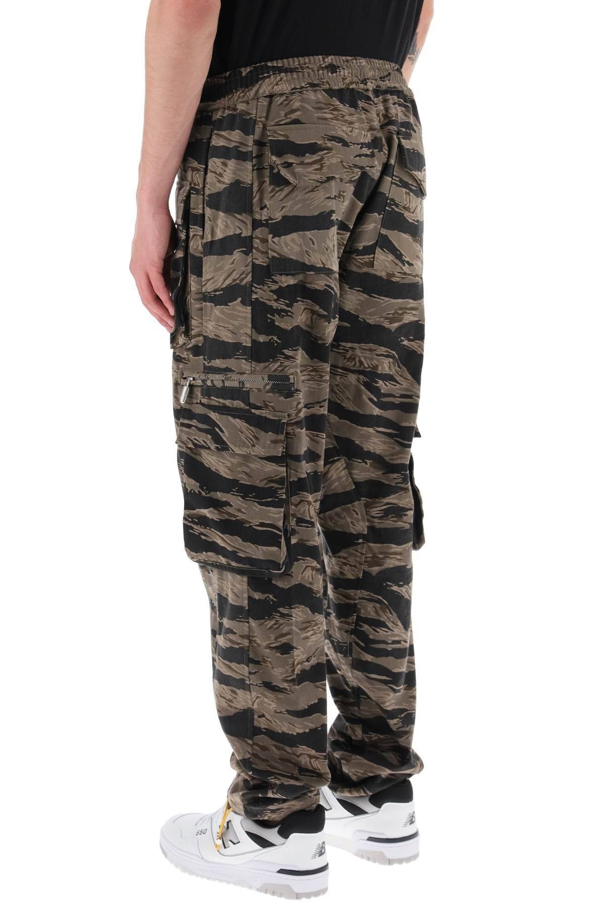 CARGO PANTS WITH 'TIGER CAMO' MOTIF ALL-OVER - 4