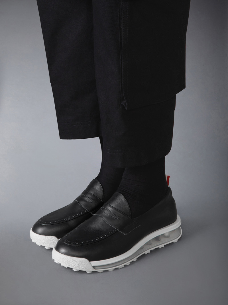 VITELLO CALF LEATHER PENNY LOAFER 4