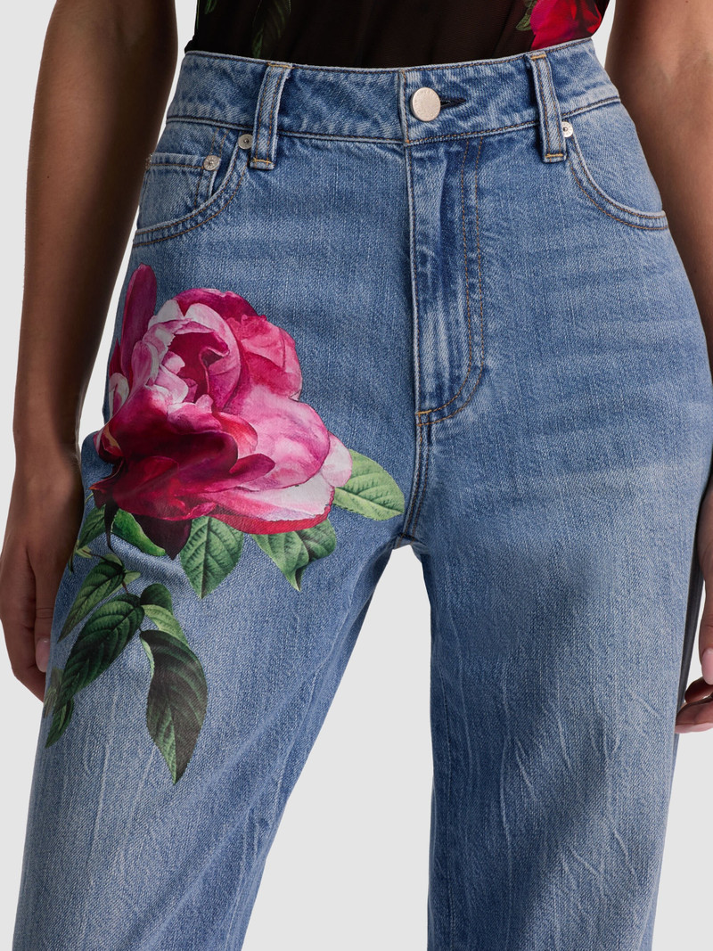 CHIC PRINTED JEAN 5