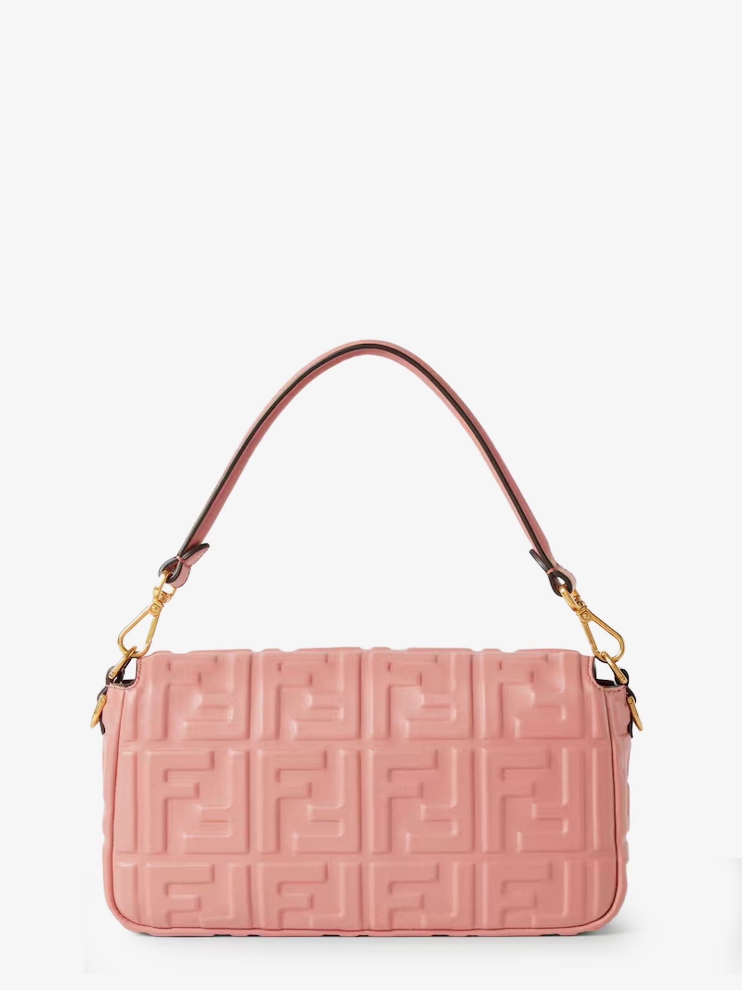 Fendi Women Mykonos Baguette Leather Shoulder Bag - 2