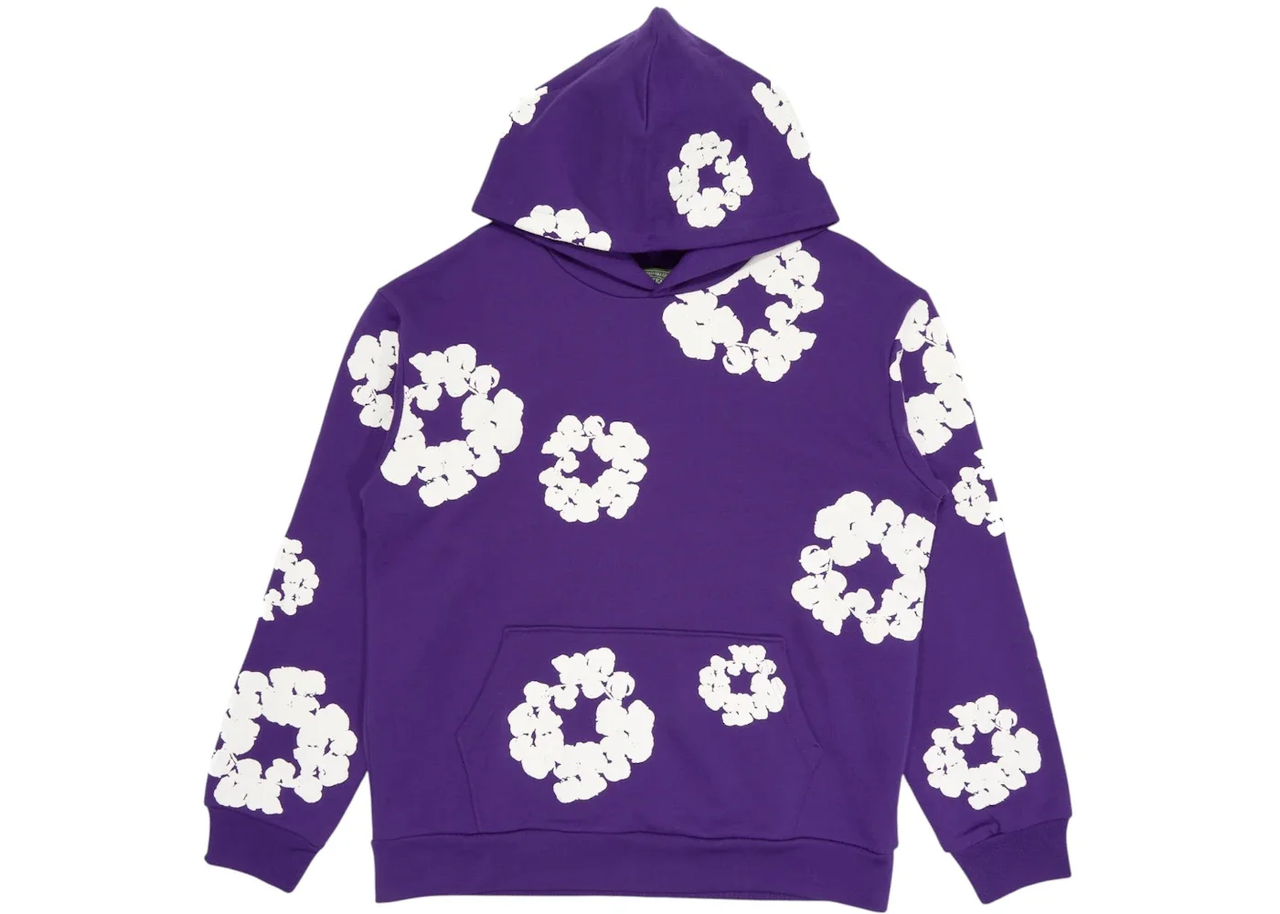 Denim Tears The Cotton Wreath Sweatshirt Purple - 1