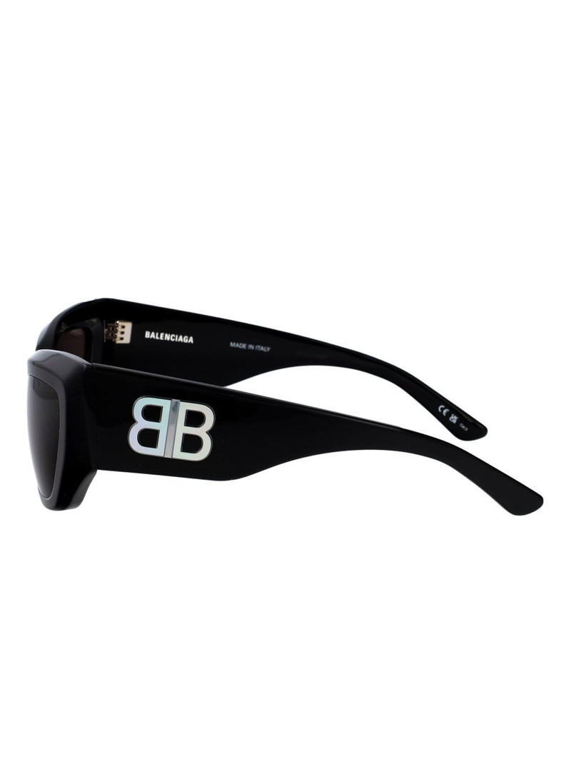 bb-logo geometric-frame sunglasses 3