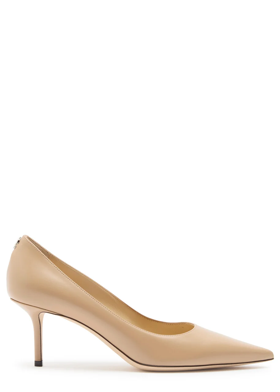 Jimmy Choo Love 65 Smoothed Leather Pumps - 1
