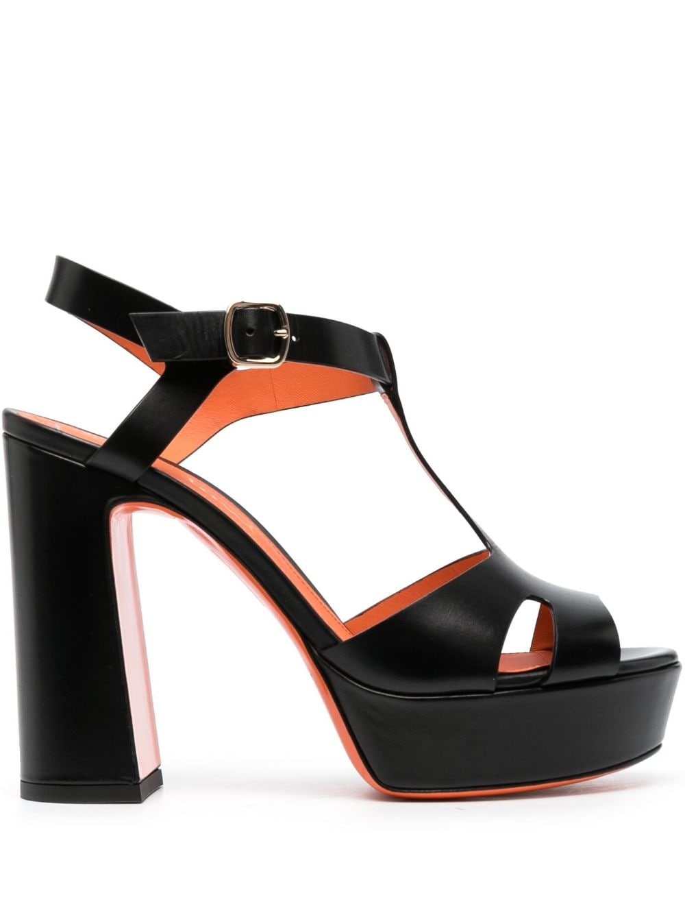 ankle-strap block-heel sandals - 1