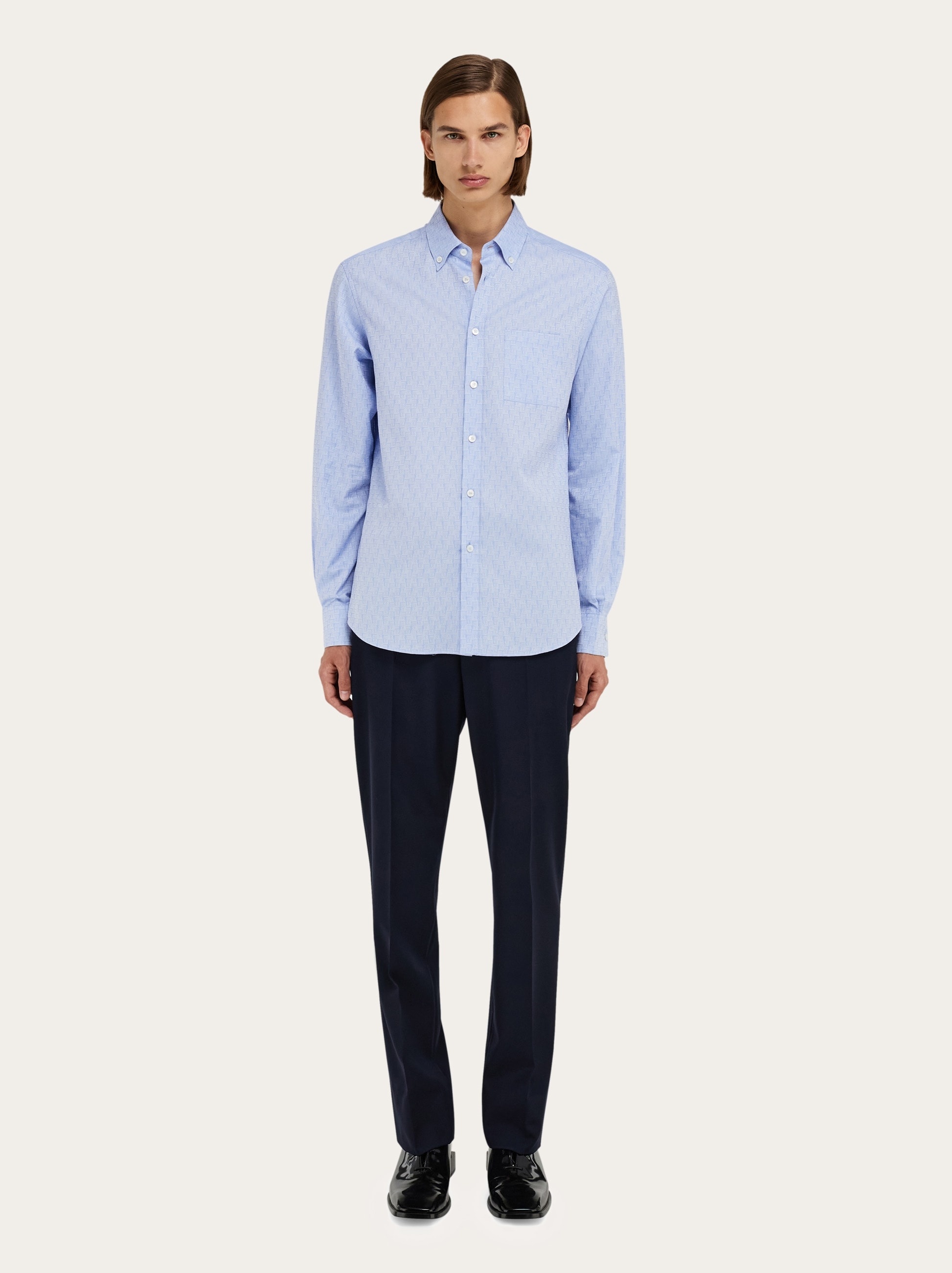 Ferragamo Monogram shirt - 6