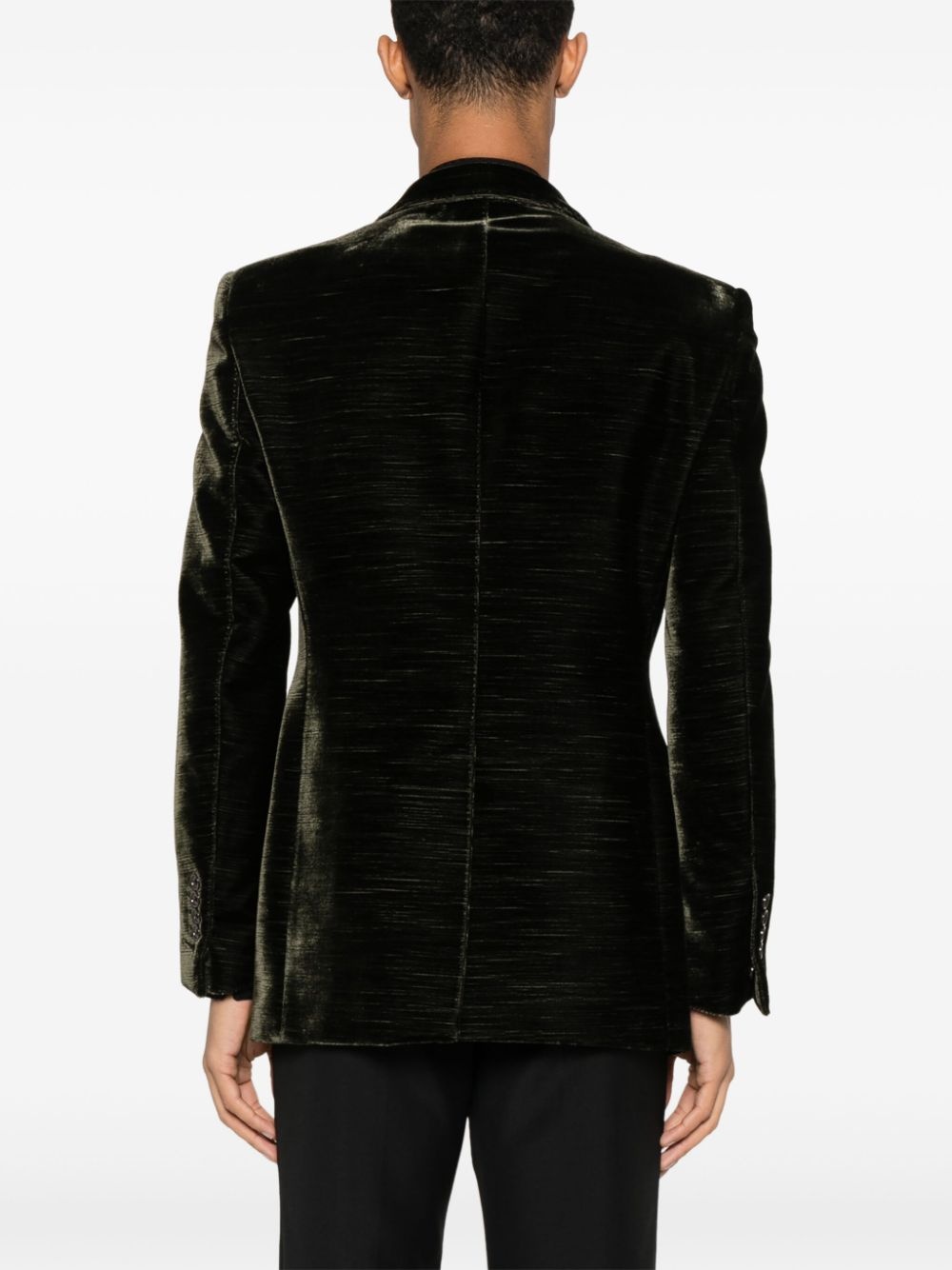velvet blazer - 4