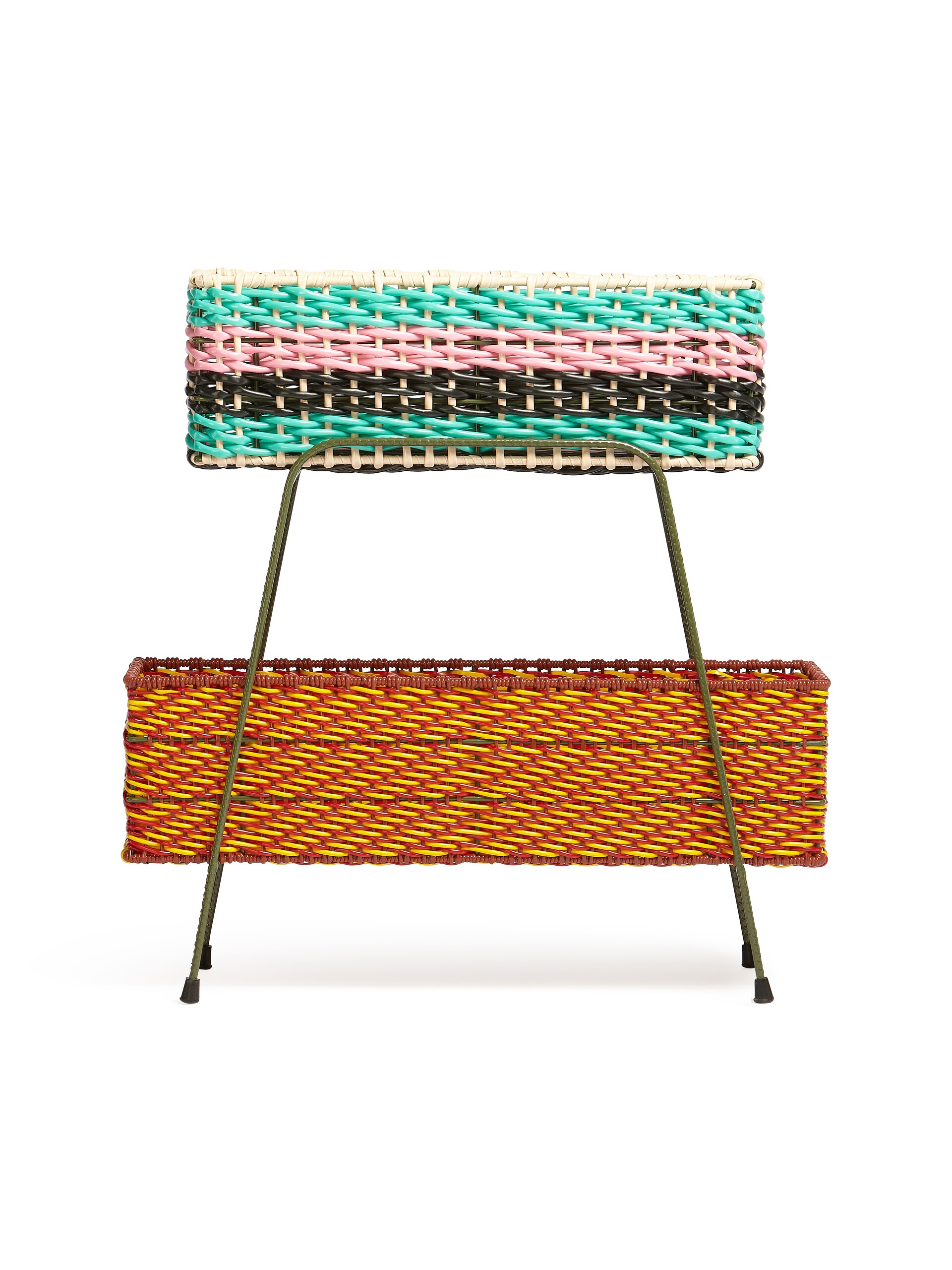 MARNI MARKET FRUITSTAND IN IRON BLUE MUTICOLOUR PVC - 3