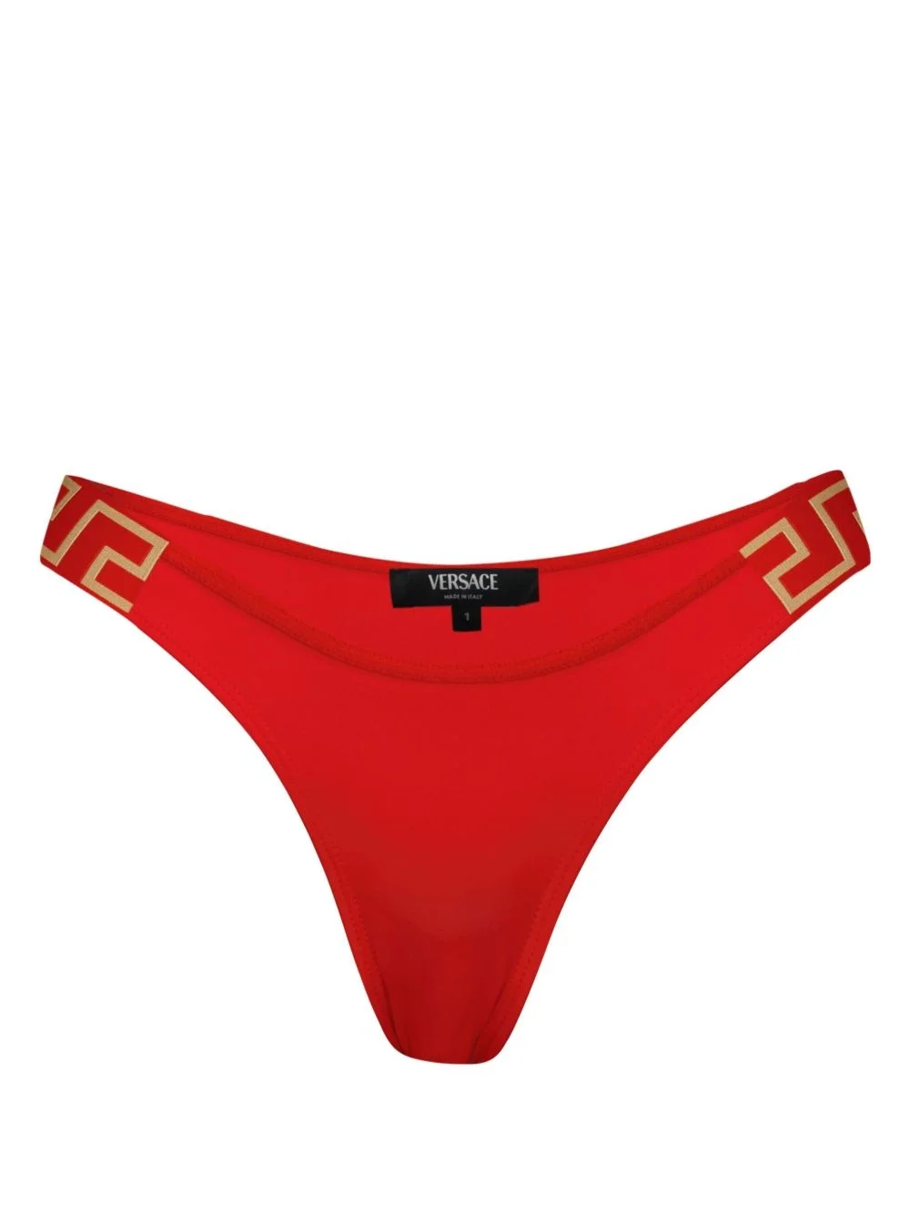 Greca-detailing bikini bottoms - 1