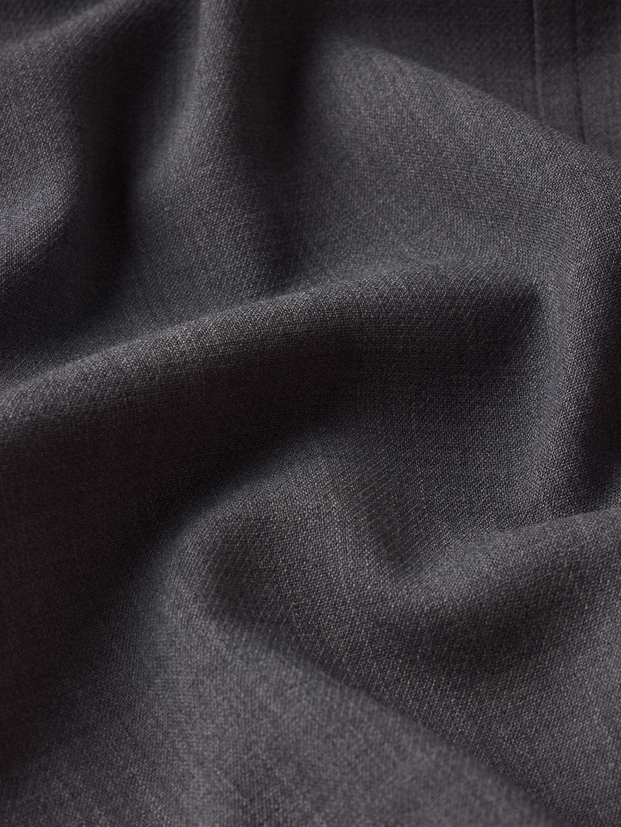 Wool Chore Coat in Charcoal Grey - 3