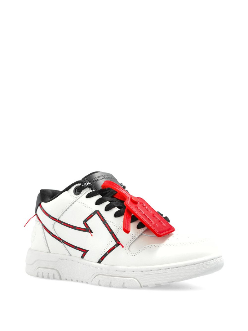 Off-White lightning bolt low sneakers outlook