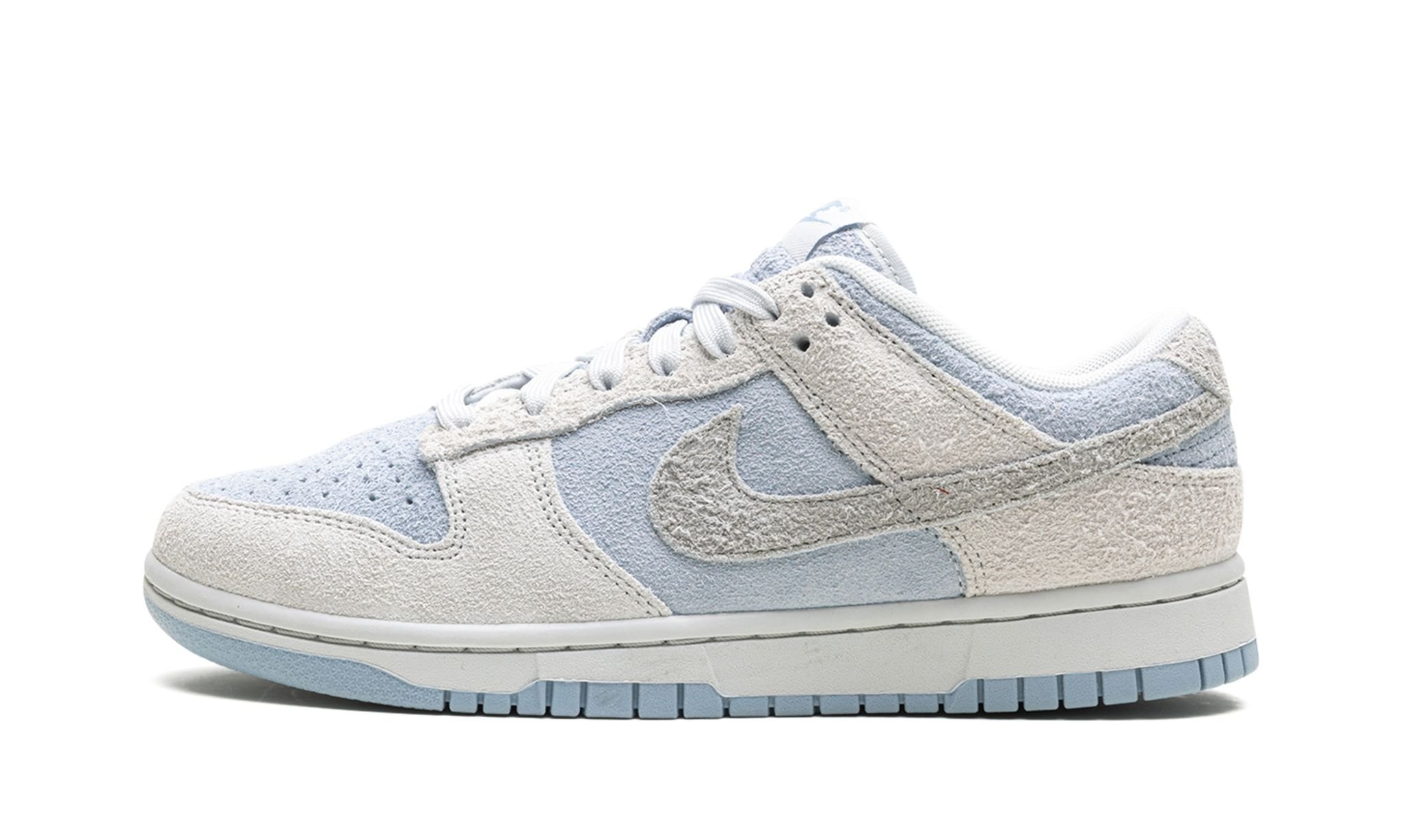 Dunk Low WMNS "Suede - Photon Dust / Light Armory Blue" - 1