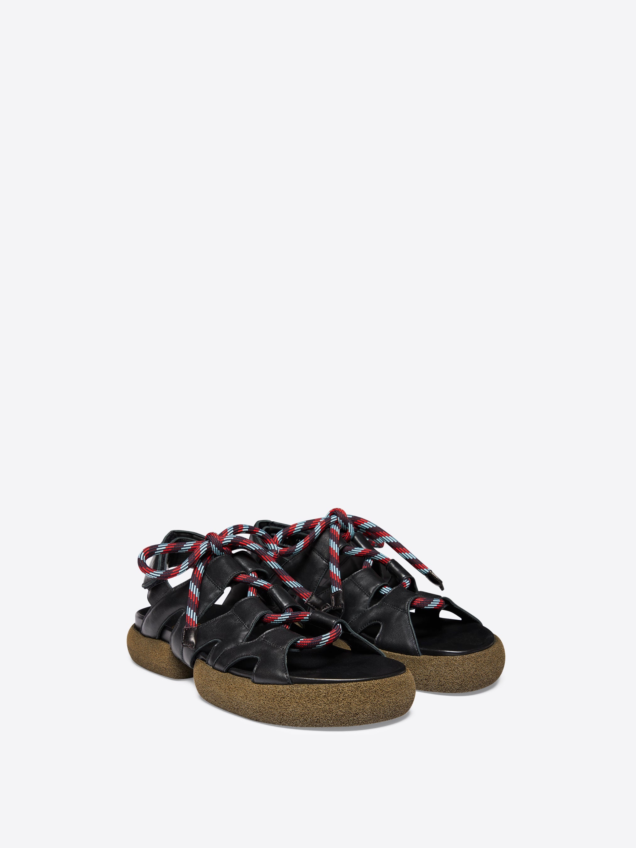 LACE-UP SANDALS - 3