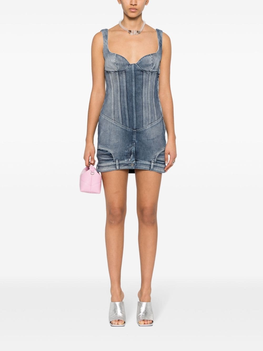 Upside Down denim dress - 2